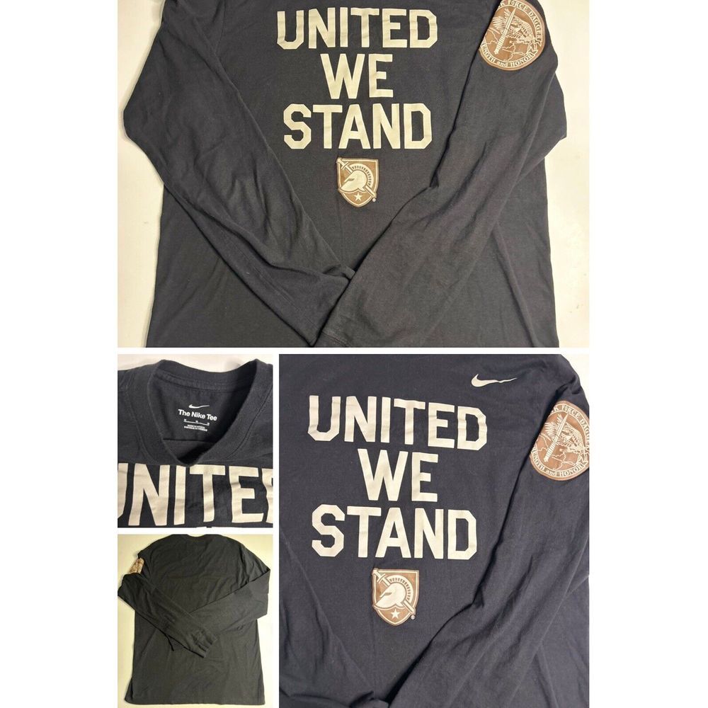 Nike Army Black Knights Rivalry United We Stand Long Sleeve T-Shirt MEDIUM Used
